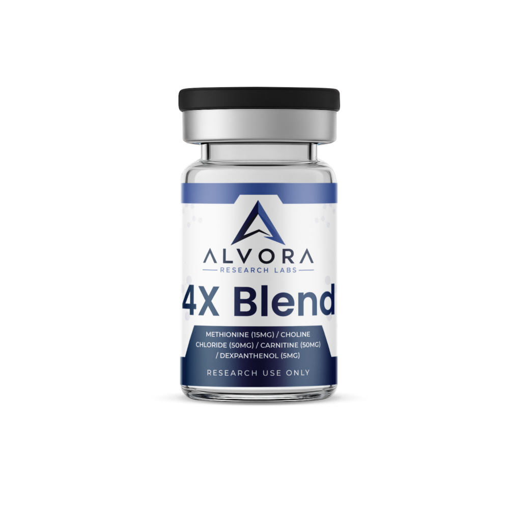 4X Blend Methionine (15mg) / Choline Chloride (50mg) / Carnitine (50mg) / Dexpanthenol (5mg)